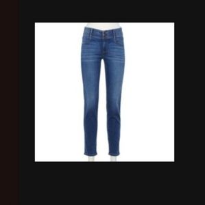 Tummy control curvy straight leg jeans